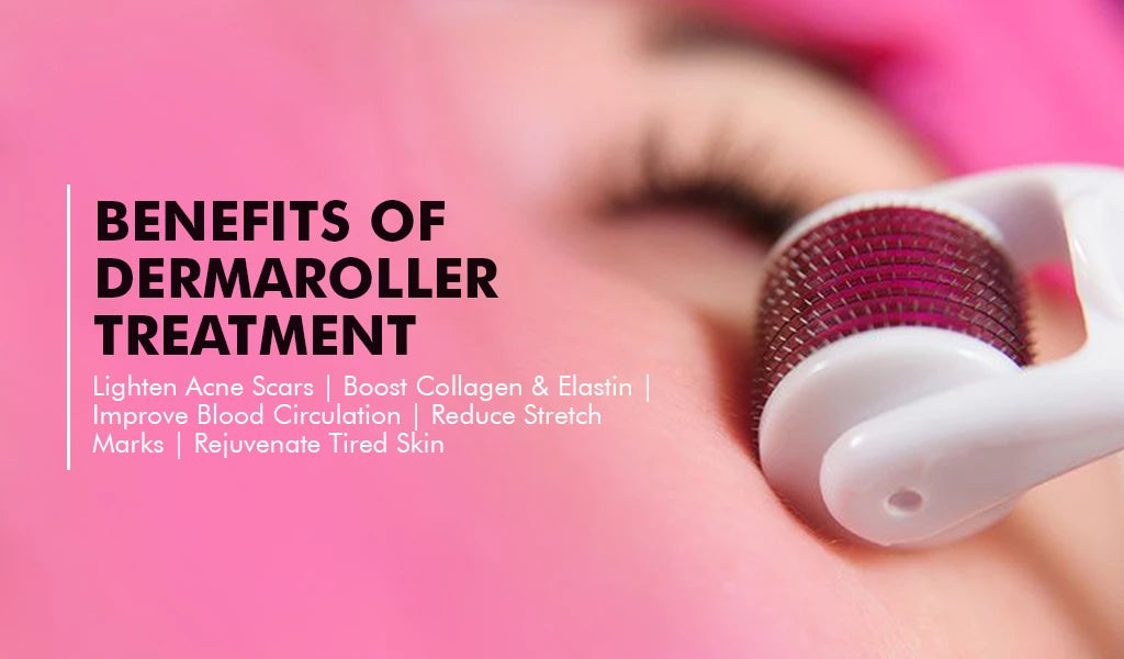 LUXVERO Advanced Microneedling Skin Renewal Device (DERMA ROLLER)